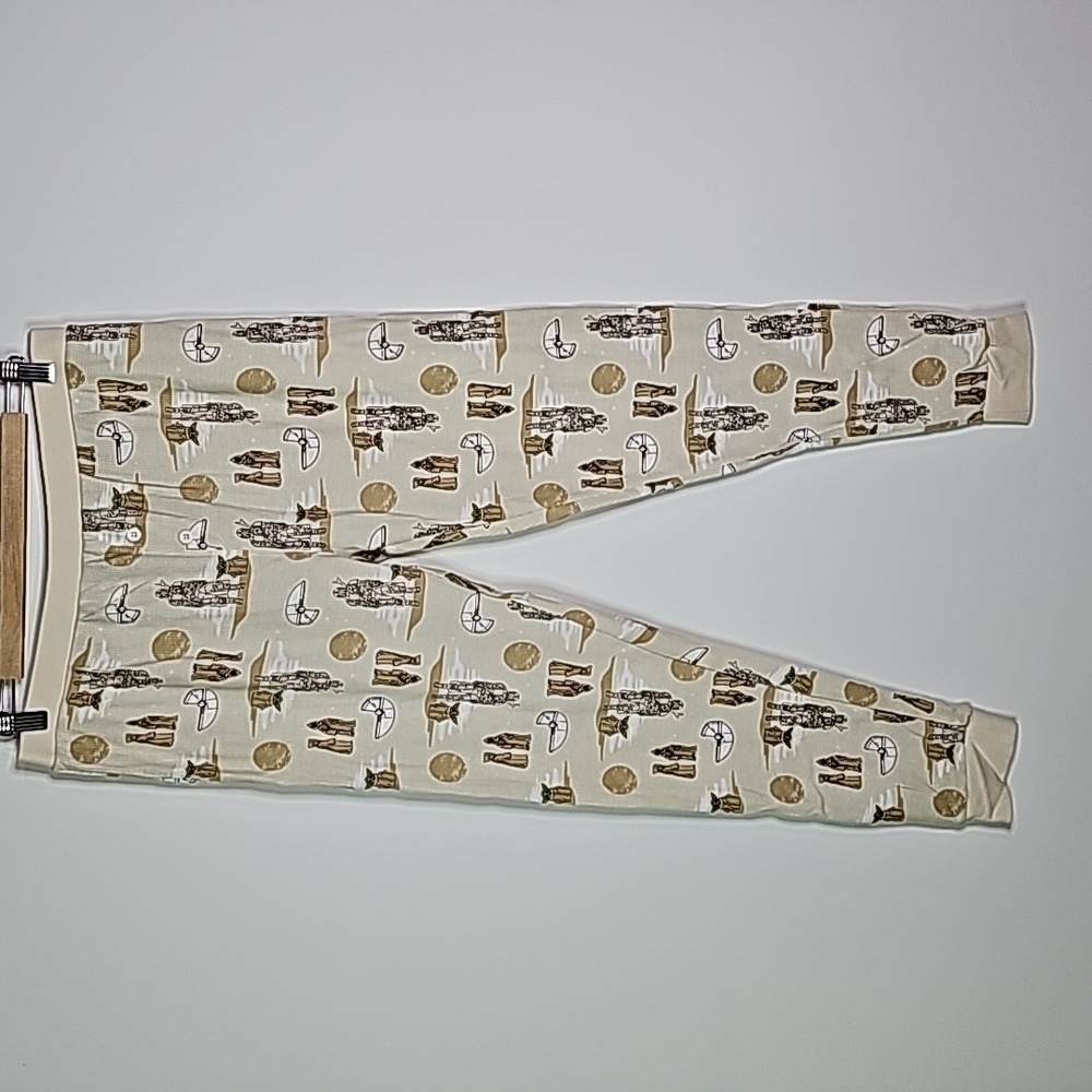Star Wars Beige and Gold Women's Leggings